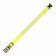 Collar with backlight double strip size l, Osh 45-52 x 2.5 cm 3 flame mode yellow