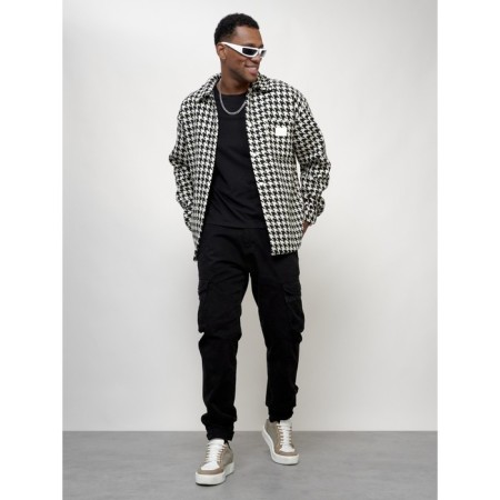 Male windbreaker, size 50, white color-10