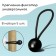 A loop with a lock for fastening tents and nets, 10 cm, in a set of 5 pcs.