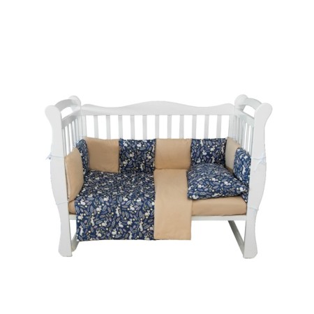 Set in the crib "bunnies", 15 items, blue color