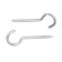 Boar-half-decisor, tundra, white zinc, 4x70 mm, 10 pcs