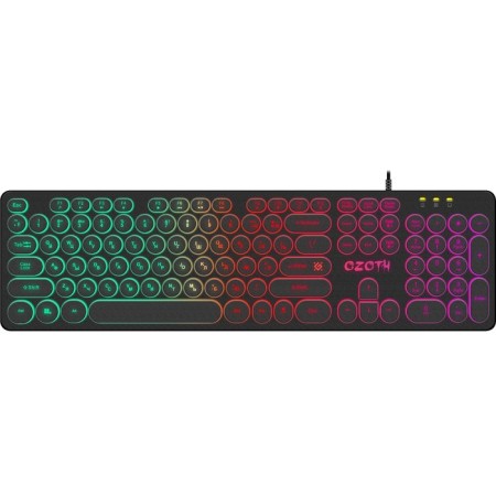 DEFENDER OZOTH GK-106 keyboard, game, wired, membranes, backlight104 keys, USB, black