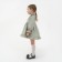 Children's dress KAFTAN "Stars", p. 34 (122-128), mint