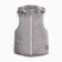 Children's vest, gray color, height 104 cm