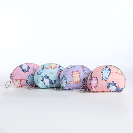 Children's wallet with a zipper, color mix-1