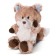 Soft toy nici "Snow Fox Nordin", 75 cm