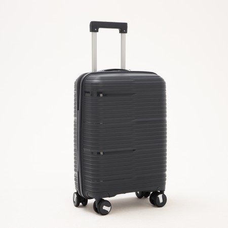 Small suitcase 20 ", lightning department, code castle, 4 wheels, dark gray color-1