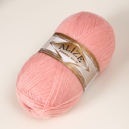 Yarn "Angora Gold" 20% wool, 80% acrylic 550m/100g (363 St.-1