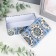 Rectangular metal box "Patterns on the tile" MIX 4x11.5x6.5 cm
