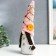 Interior doll "Granny in a cap with chamomile and roses" 36x7x6 cm cm cm