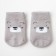 Socks children's terry crumb I am a “bear”, size 10-12 cm