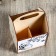 Box for beer "Happiness in the new year!" Father Frost