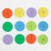 Frame - liner "circles", fractions, 12 pcs., 1 level, mix
