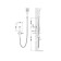 Timo Torne 4369/00sm shower mixer, built -in, chrome