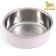 Bowl with silicone base "lace", pink, 500 ml