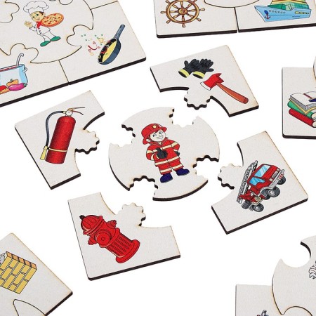 Set of puzzles - Associations "Profession", 12 puzzles-2
