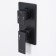 Shower mixer Wasserkraft Abens 2071, single -leaf, watering can, without spout, black