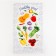 Towel kitchen shade Healthy Food 35x60 cm, 100% cotton, 160g/m2