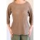 Female jumper, size 42, brown color