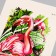 Tattoo on the body color "Flamingo" 26.1x14.6 cm