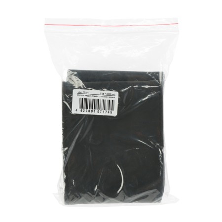 Shooting for the steering wheel, eco-leather, black, thread, needle, size m, 36-38 cm-5