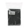 Shooting for the steering wheel, eco-leather, black, thread, needle, size m, 36-38 cm