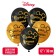 Airy ball "Happy Birthday!", 12 inch, latex, 5 pieces, Mickey Mouse