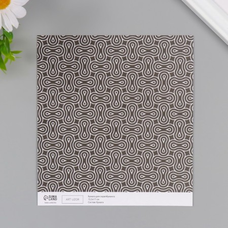 Scrapbooking Paper Autotrek density 180 grams set 10 pcs 15.5x17 cm-2