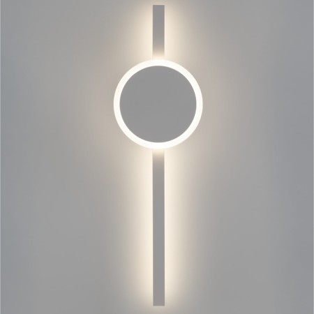 Sconces Citilux "stig" CL203300, 13.5x46.5 cm, 1x13W, LED, white color-2