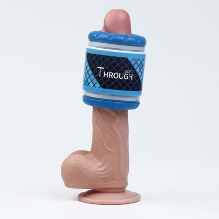 Masterbator of the through oki-hoods Through Soft, Silicon, Blue