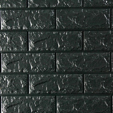 Self -adhesive PVC panel "Black Brick" 70*77cm-1