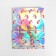 Gift holographic package, packaging, “unicorn”, 23 x 27 x 11.5 cm