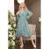 Women's dress, size 46, green color