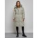 Coat insulated winter female, size 50, green color