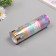 Adhesive tape decorative plastic "Shine. Drawings" 1.5 cm 3 meters mix