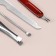 Manicure set "roses", 7 items, in a case, color mix