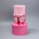 Set of hats 3 in 1, gift packaging, “pink”, 18 x 18 x 13–25 x 25 x 15 cm