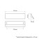 Cappio RSC031 handle handle, m/o 224 mm, black color