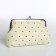 Cosmetic bag, beige color