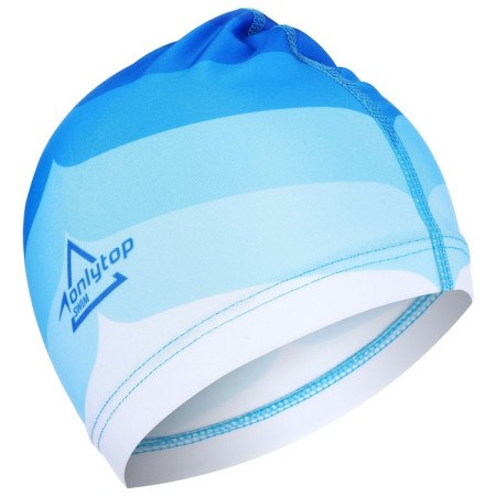 Шапочка для плавания взрослая ONLYTOP Swim, тканевая, обхват 54-60 см-8