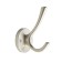 Furniture hook Cappio Simple, two -rod, matte chrome