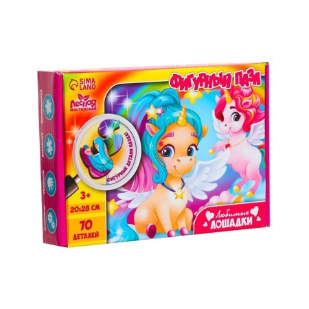 Figure puzzle "Favorite horses"-2