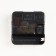 Wall clock, series: interior, "heart", discrete move, 1AA, D-25.5 cm, 55 x 48 cm