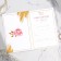Wedding invitation from add. element "Happy moments", 10 x 15 cm