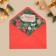 Gift envelope "Happy New Year", 16 x 11 cm, New Year