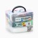 A set of felting from wool in a container, 36 colors