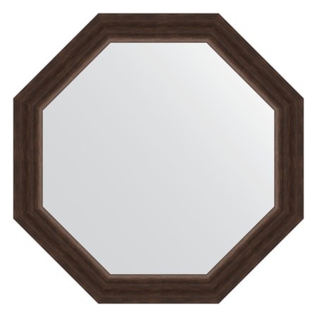 Mirror in the baguette frame, rosewood 62 mm, 61.6x61.6 cm