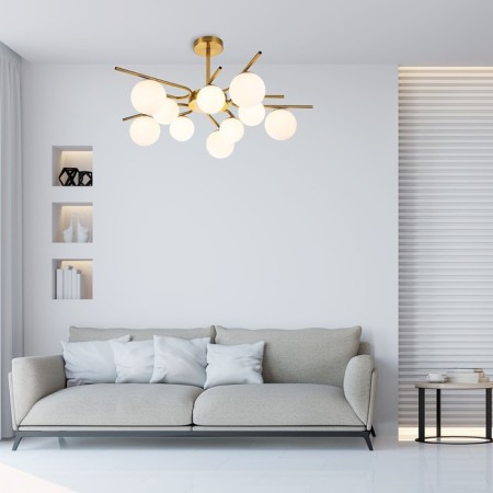 Lamp on the rod 10x40W G9, size 82x82x38 cm-4