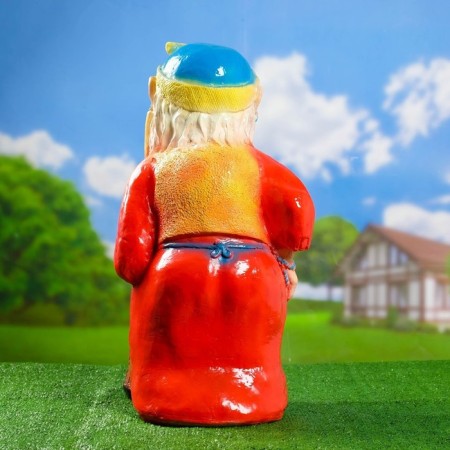 Garden Figure "Grandma-Yozhka" 33x35x65cm Mix-8