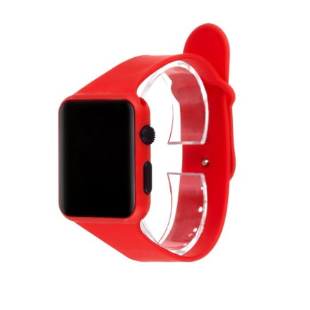 Electronic watch watches with silicone strap-2
